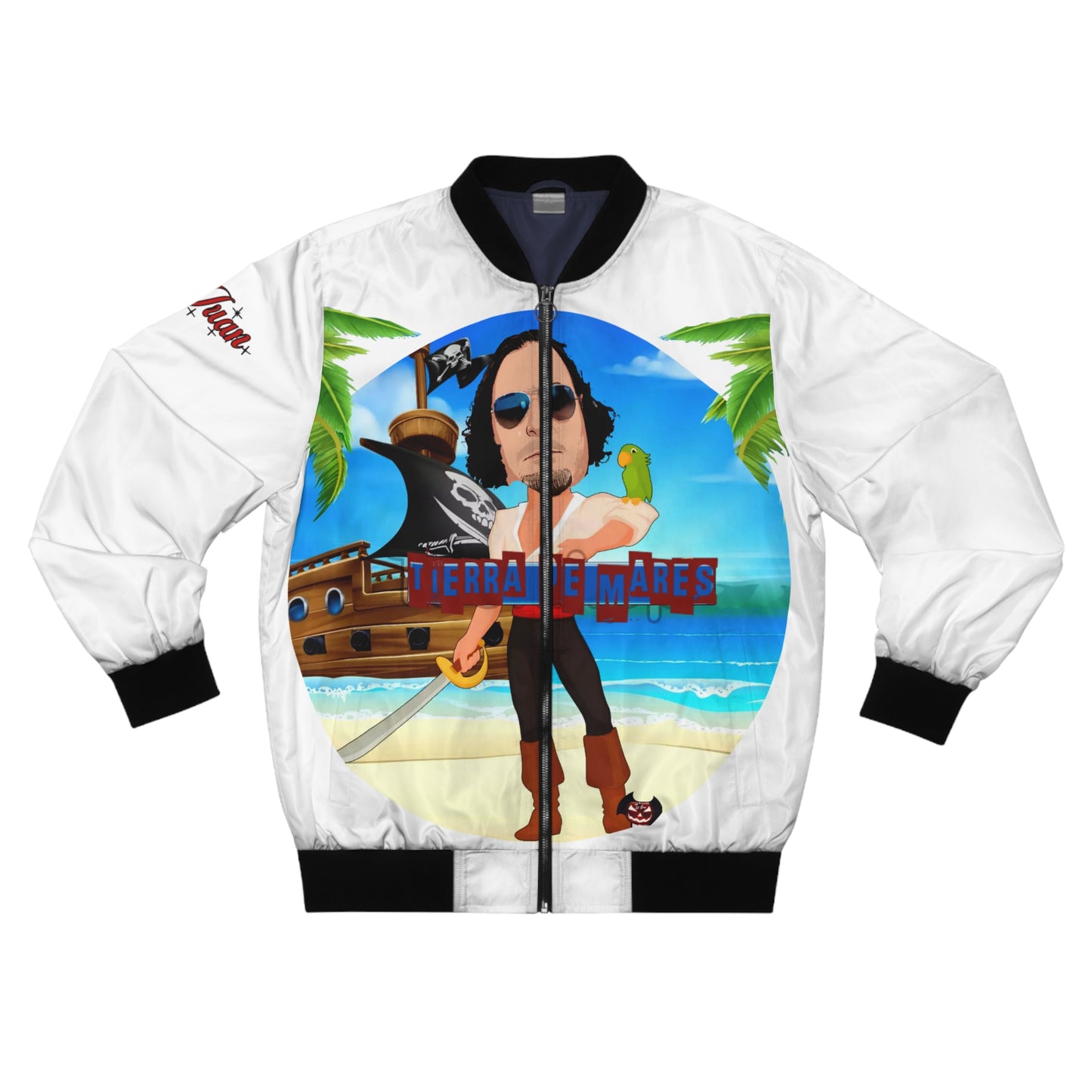 TitoJuan, Tierra de mares, Men's Bomber Jacket (AOP)