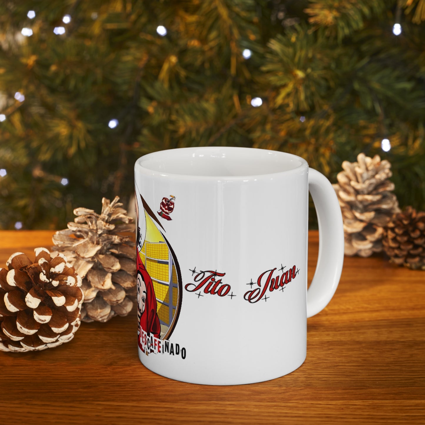 Descafeinado, de TitoJuan, Ceramic Mug 11oz