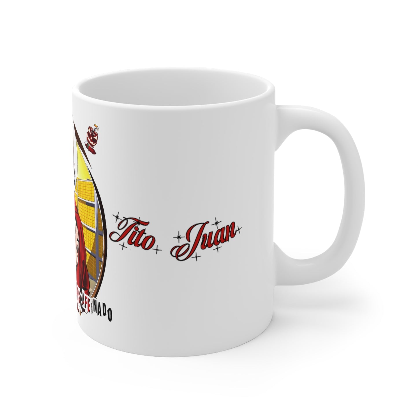 Descafeinado, de TitoJuan, Ceramic Mug 11oz