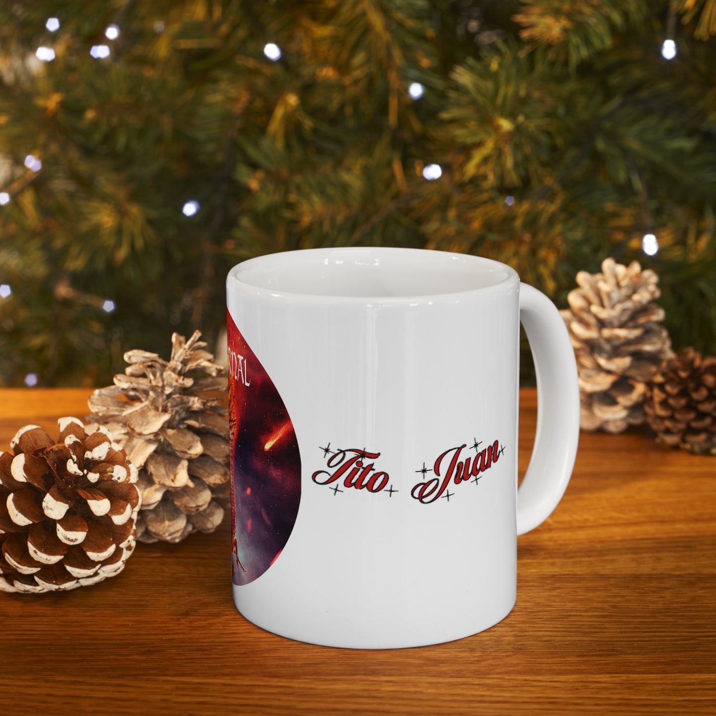 Amor infernal, de TitoJuan, Taza de Cerámica 11oz