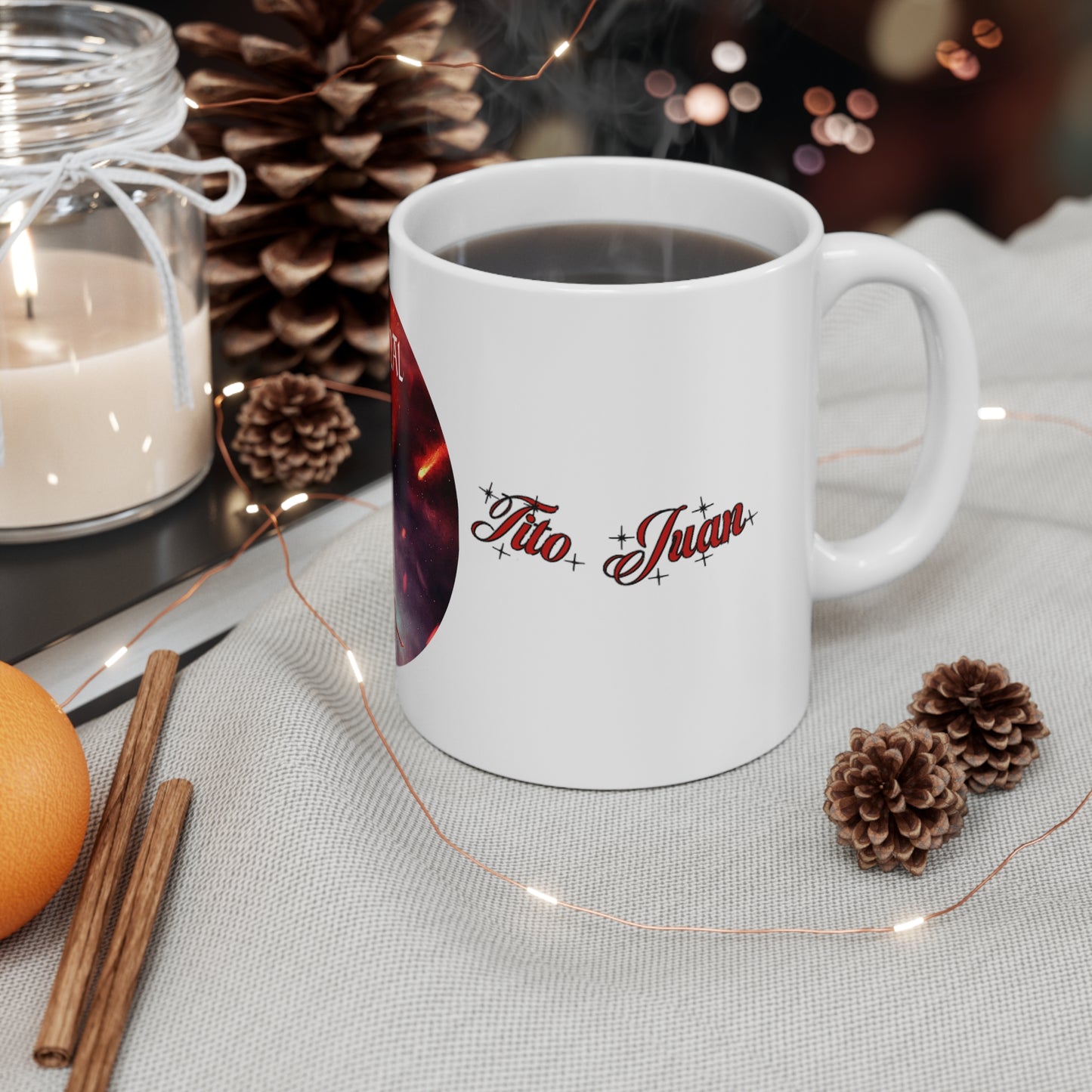 Amor infernal, de TitoJuan, Taza de Cerámica 11oz