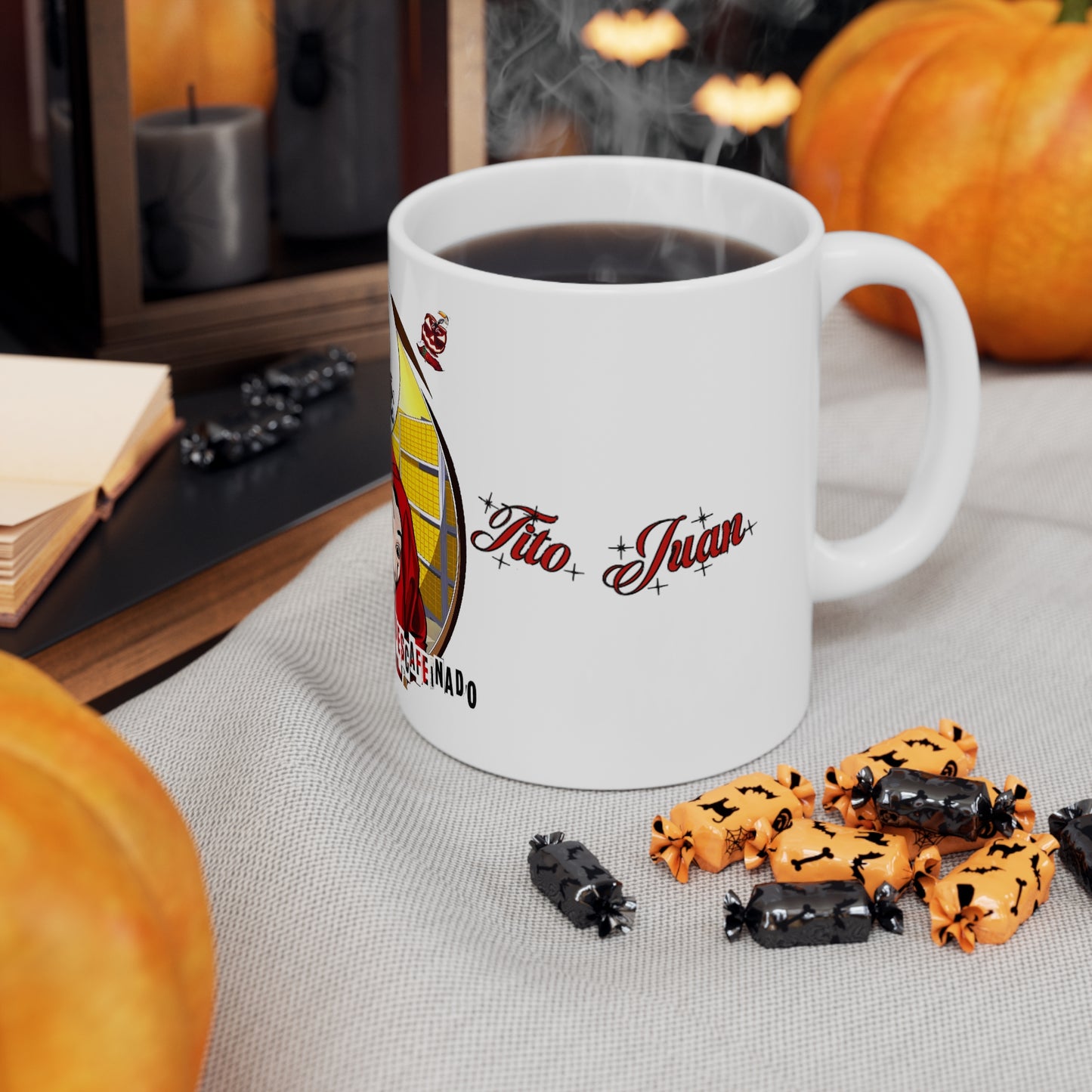 Descafeinado, de TitoJuan, Ceramic Mug 11oz