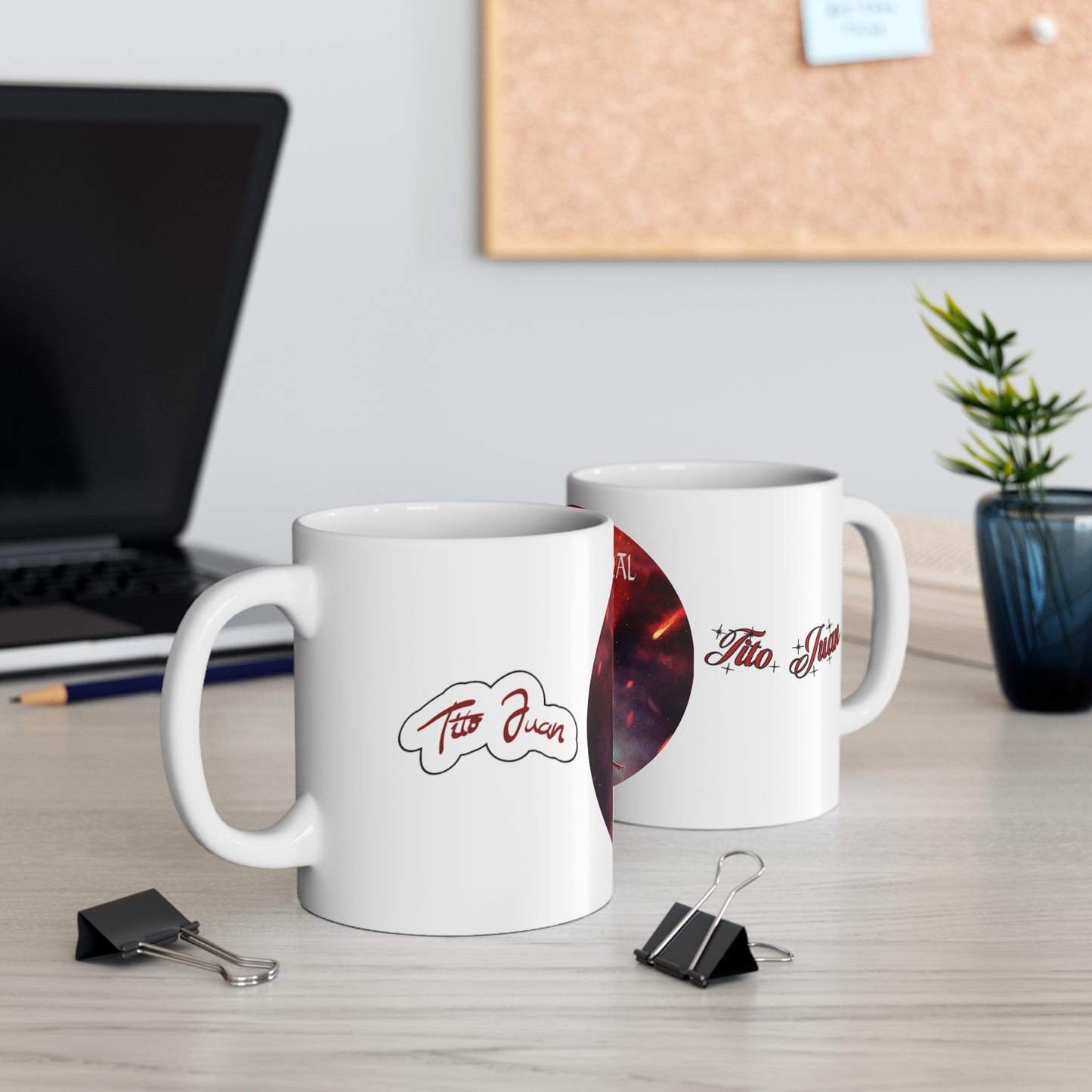 Amor infernal, de TitoJuan, Taza de Cerámica 11oz