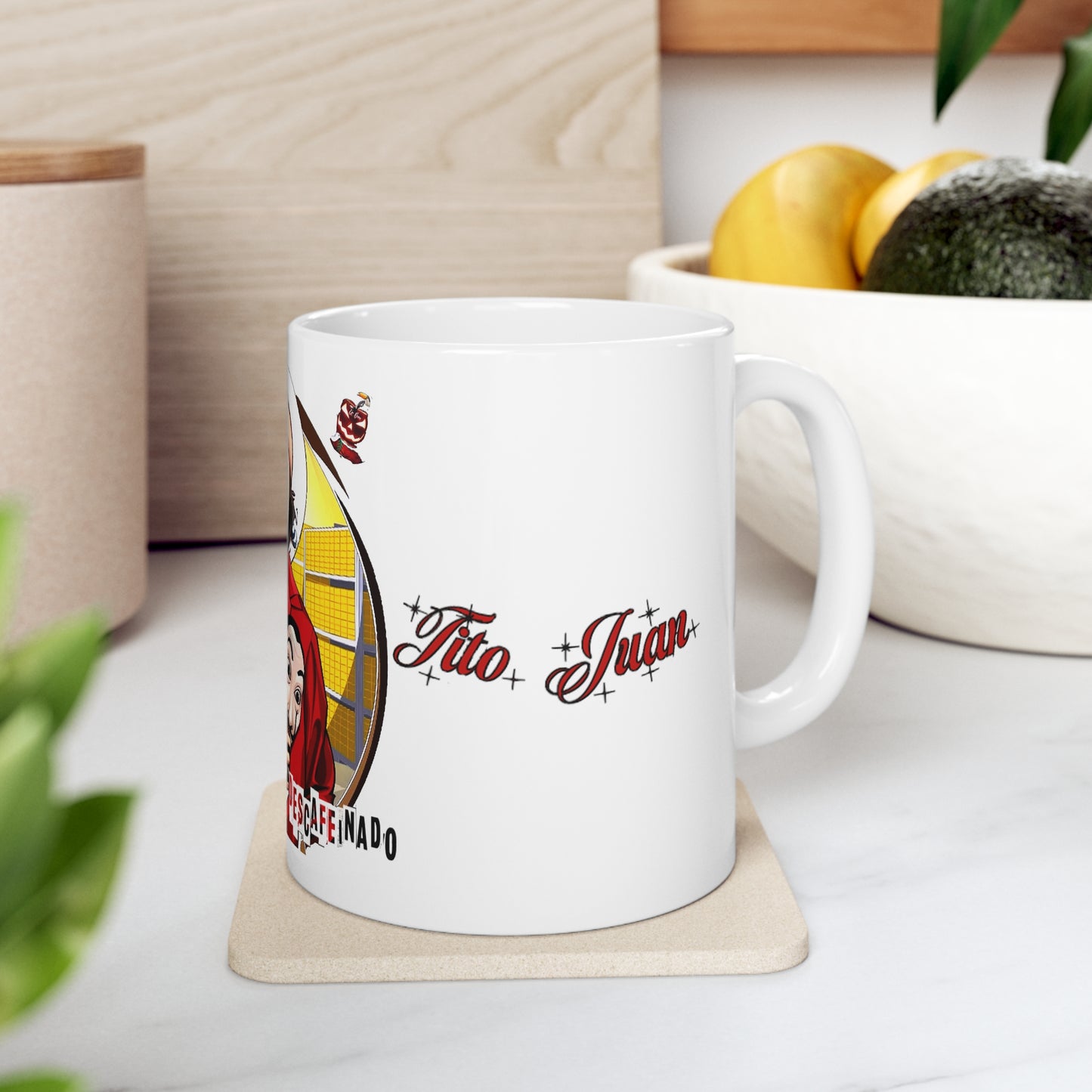 Descafeinado, de TitoJuan, Ceramic Mug 11oz