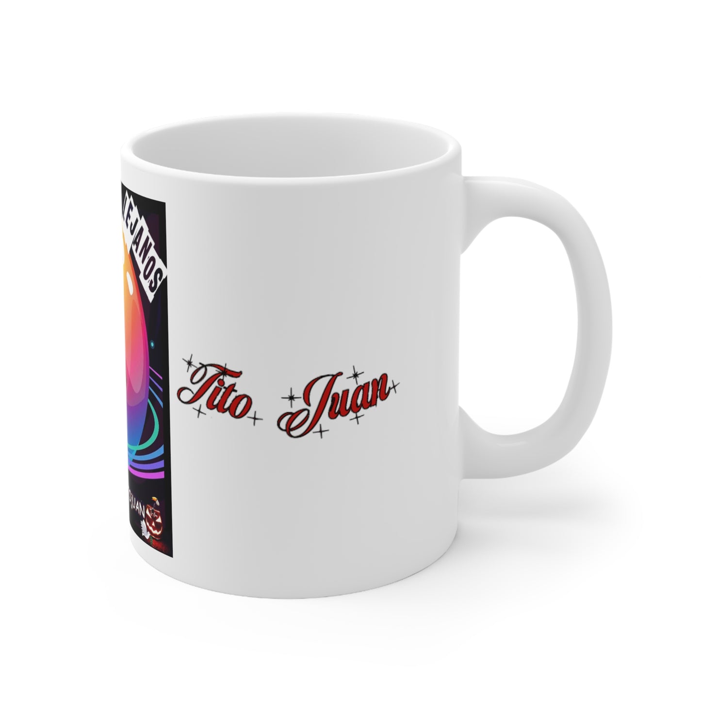 Planetas Lejanos, de TitoJuan, Taza de Cerámica 11oz
