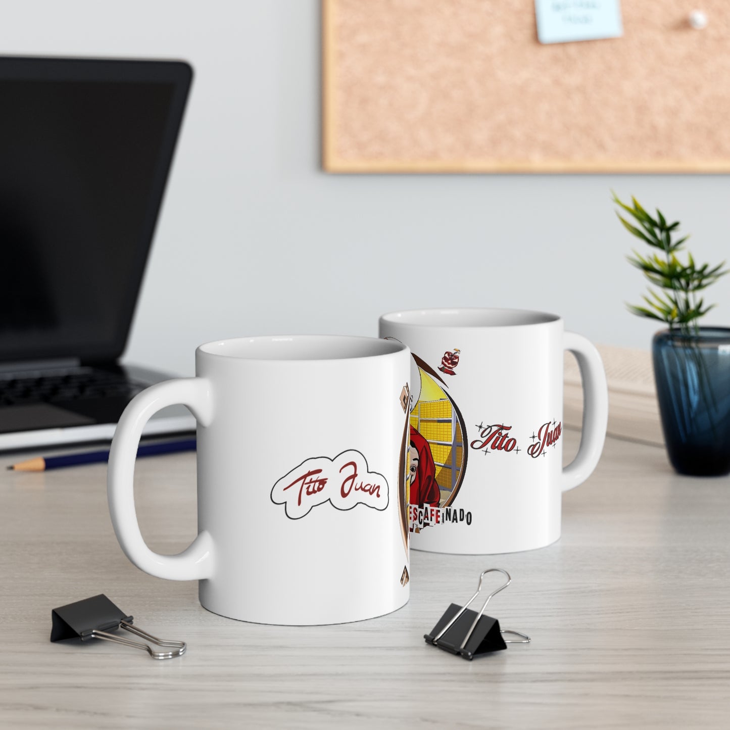 Descafeinado, de TitoJuan, Ceramic Mug 11oz