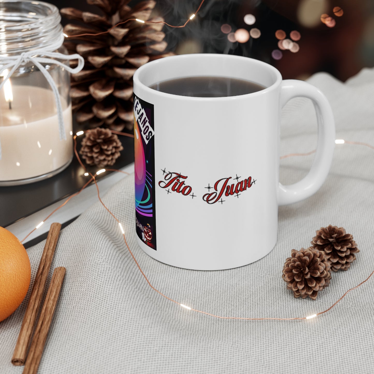 Planetas Lejanos, de TitoJuan, Taza de Cerámica 11oz
