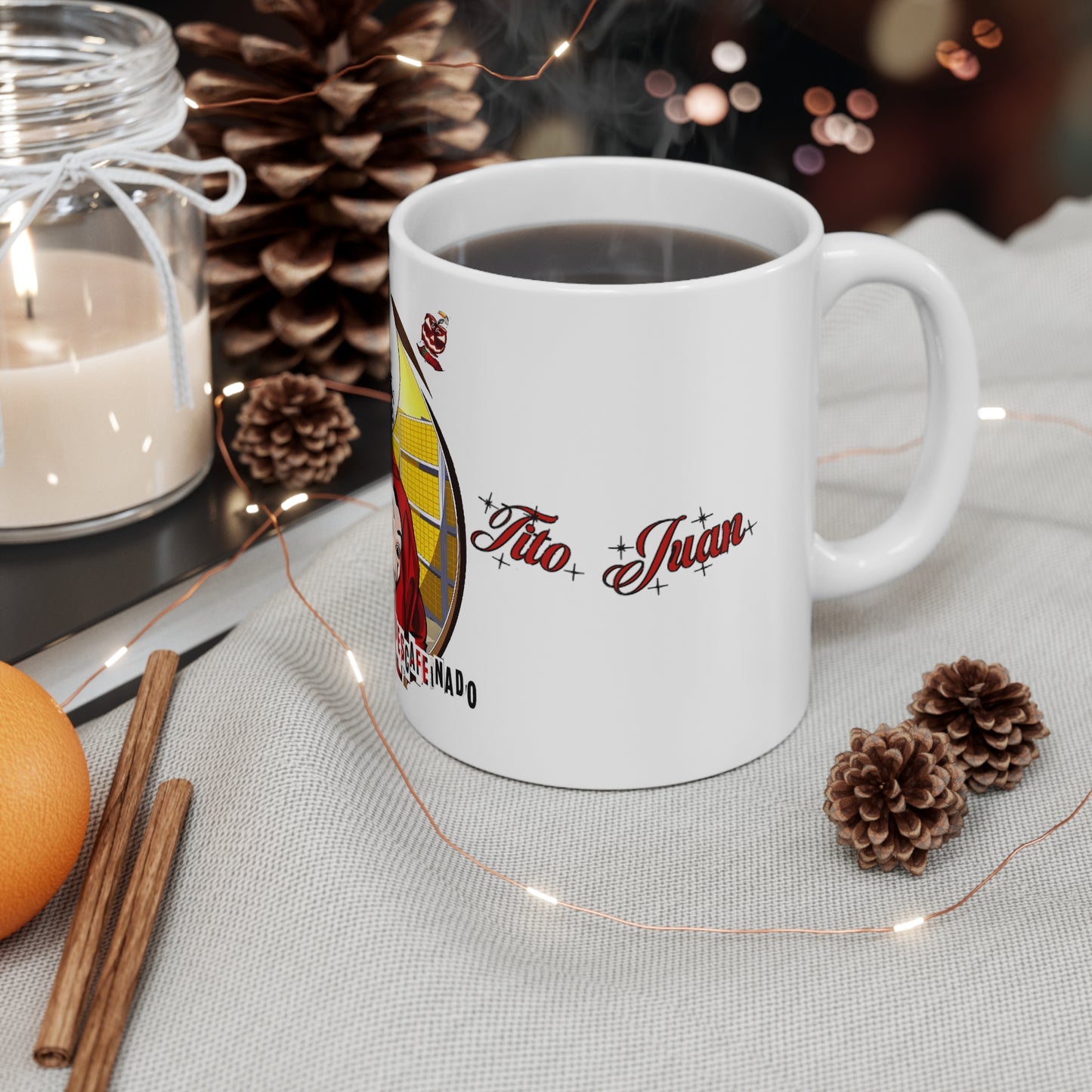 Descafeinado, de TitoJuan, Ceramic Mug 11oz