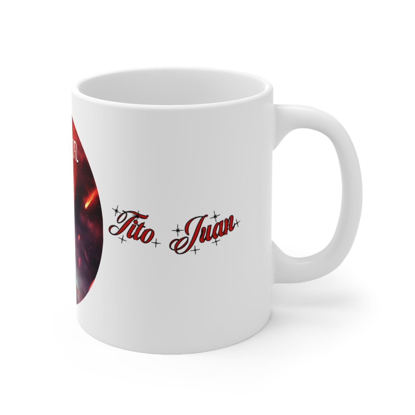 Amor infernal, de TitoJuan, Taza de Cerámica 11oz