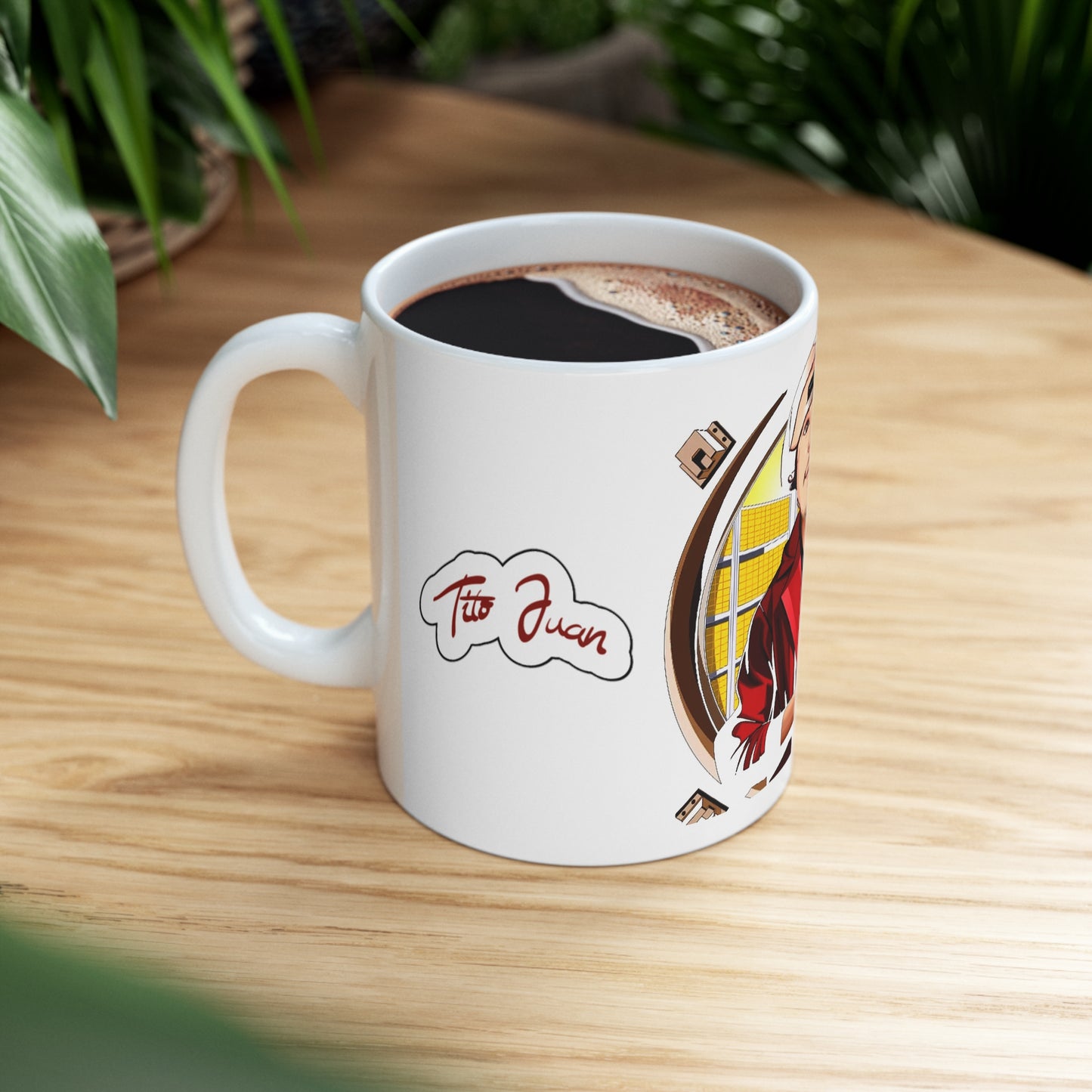 Descafeinado, de TitoJuan, Ceramic Mug 11oz