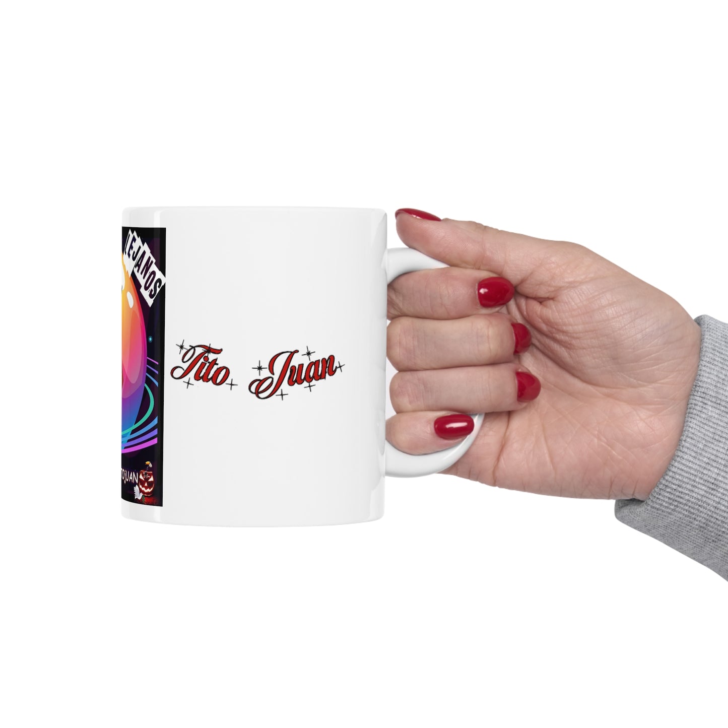 Planetas Lejanos, de TitoJuan, Taza de Cerámica 11oz
