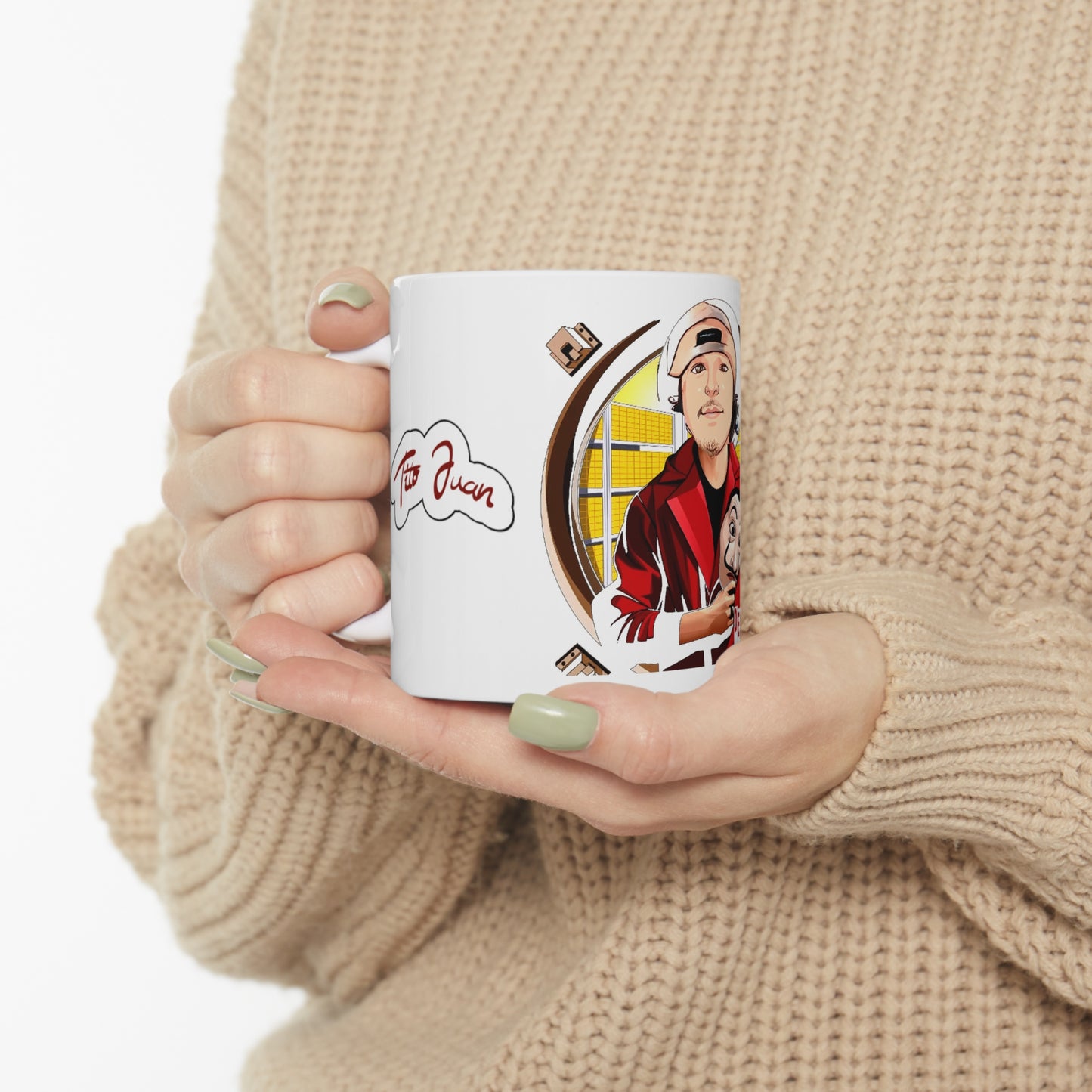 Descafeinado, de TitoJuan, Ceramic Mug 11oz