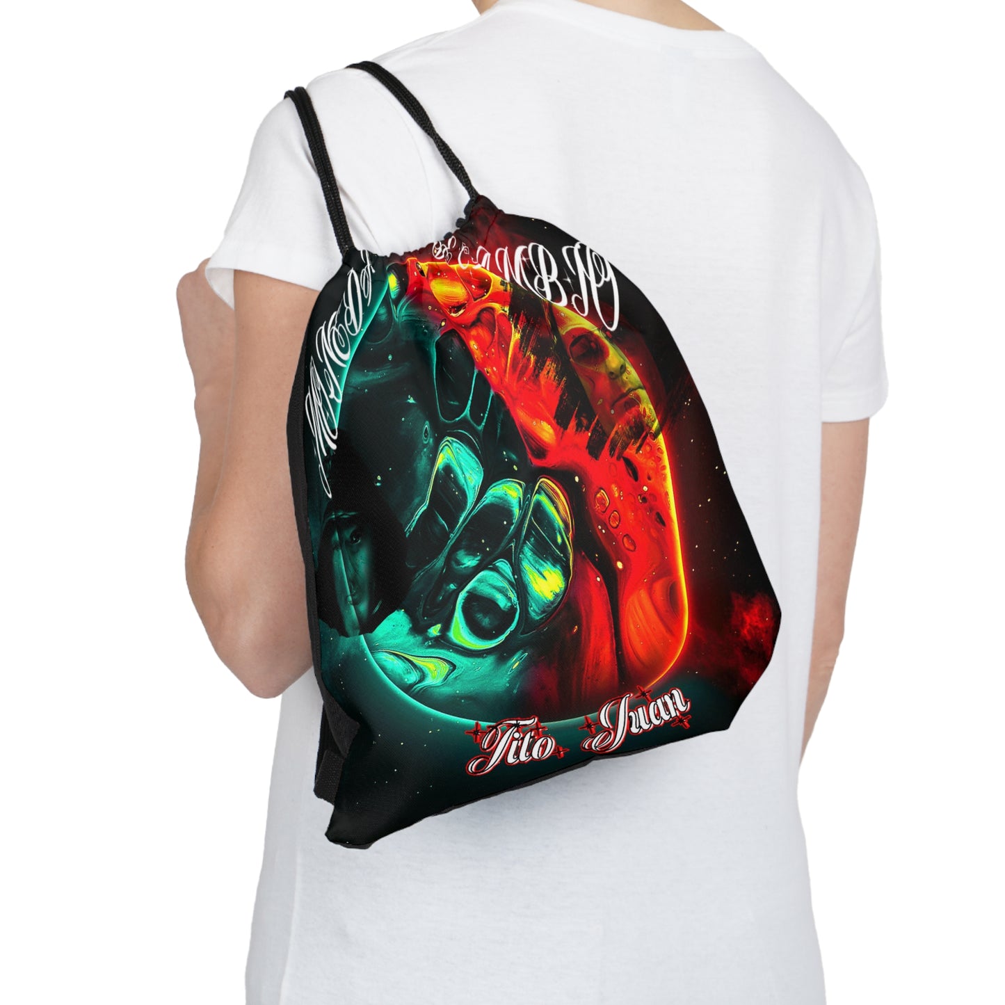 Moneda de cambio de TitoJuan, Outdoor Drawstring Bag