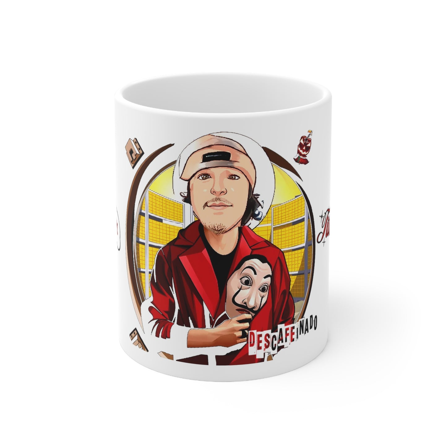 Descafeinado, de TitoJuan, Ceramic Mug 11oz