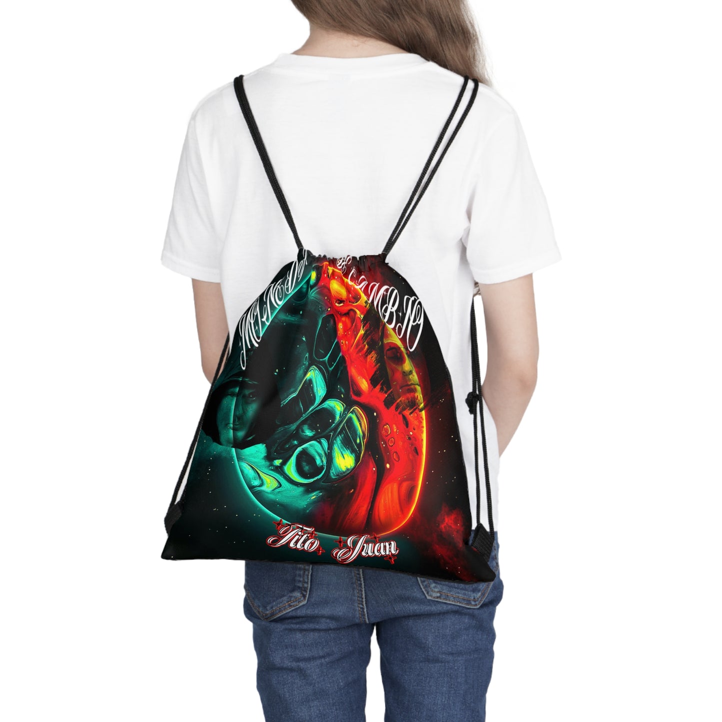Moneda de cambio de TitoJuan, Outdoor Drawstring Bag