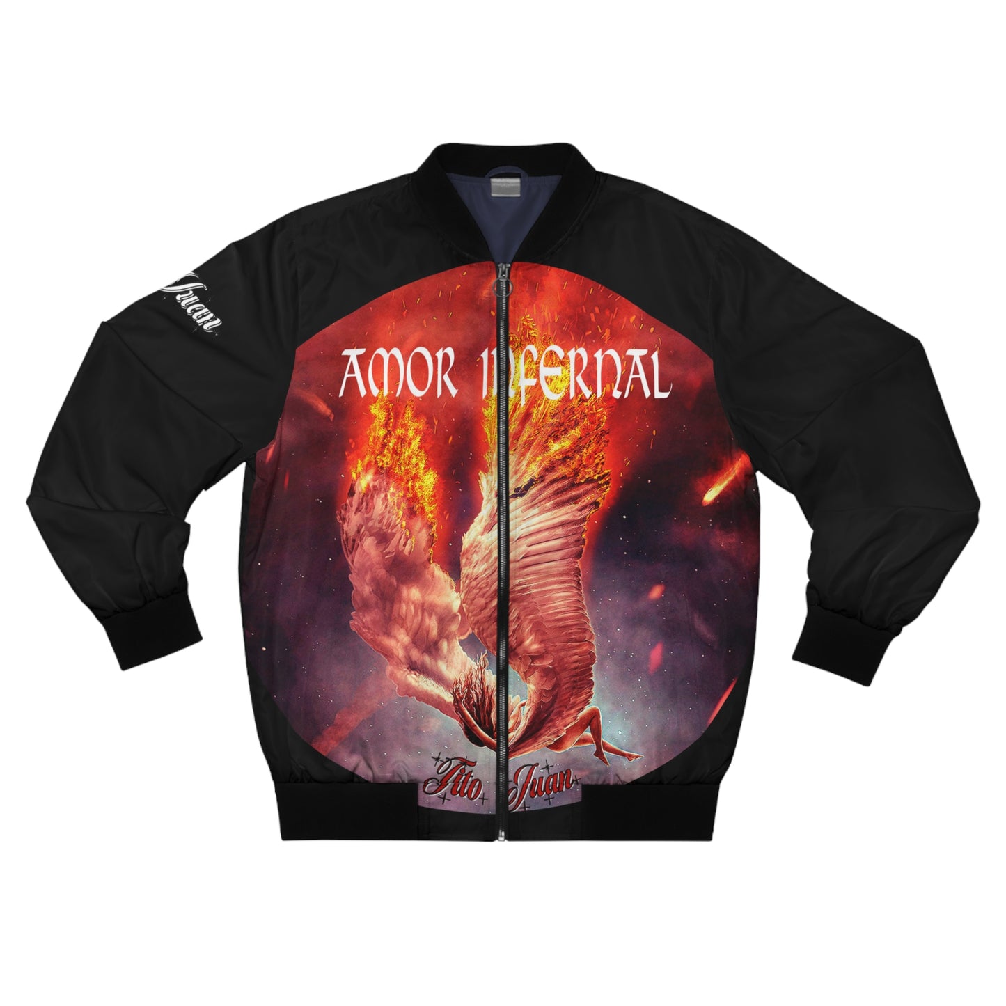 TitoJuan, Amor infernal, Men's Bomber Jacket (AOP)