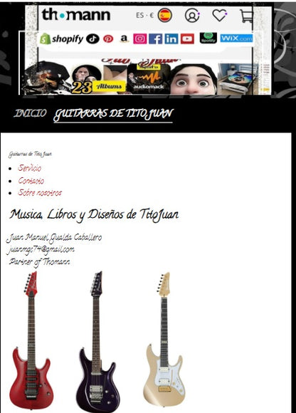 Guitarras Ibanez Thomann