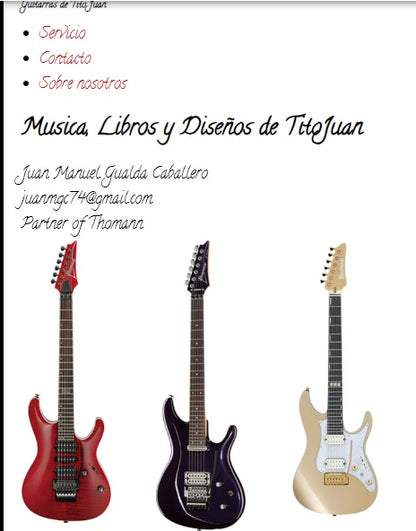 Guitarras Ibanez Thomann