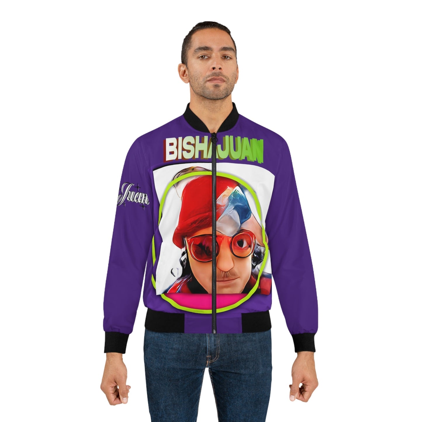 TitoJuan, BiShaJuan, Men's Bomber Jacket (AOP) 3