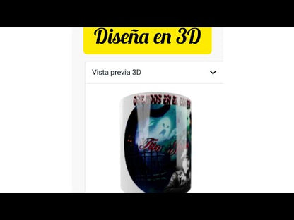 TitoJuan, Taza de Vidrio Esmerilado Sexto Sentido 