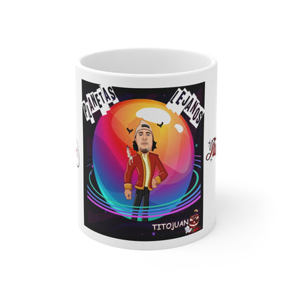 Planetas Lejanos, de TitoJuan, Ceramic Mug 11oz