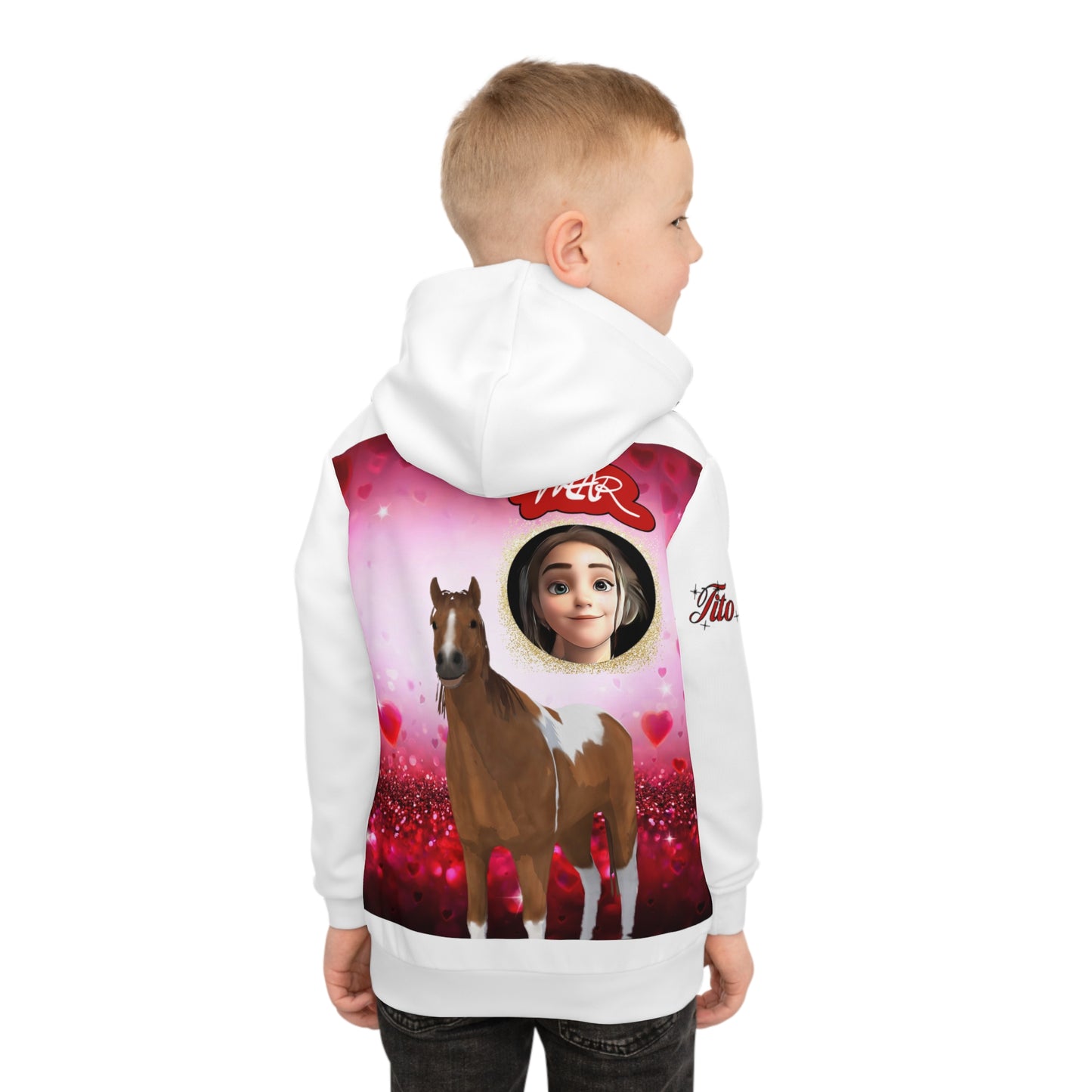 TitoJuan, Children's Sweatshirt (AOP) 