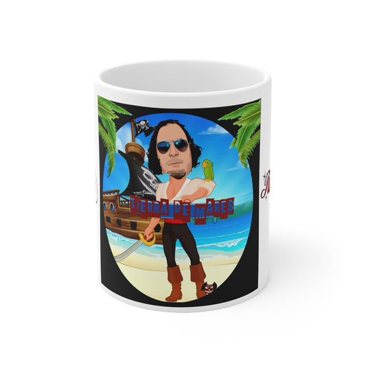 Land of seas, by TitoJuan, Ceramic Mug 11oz 