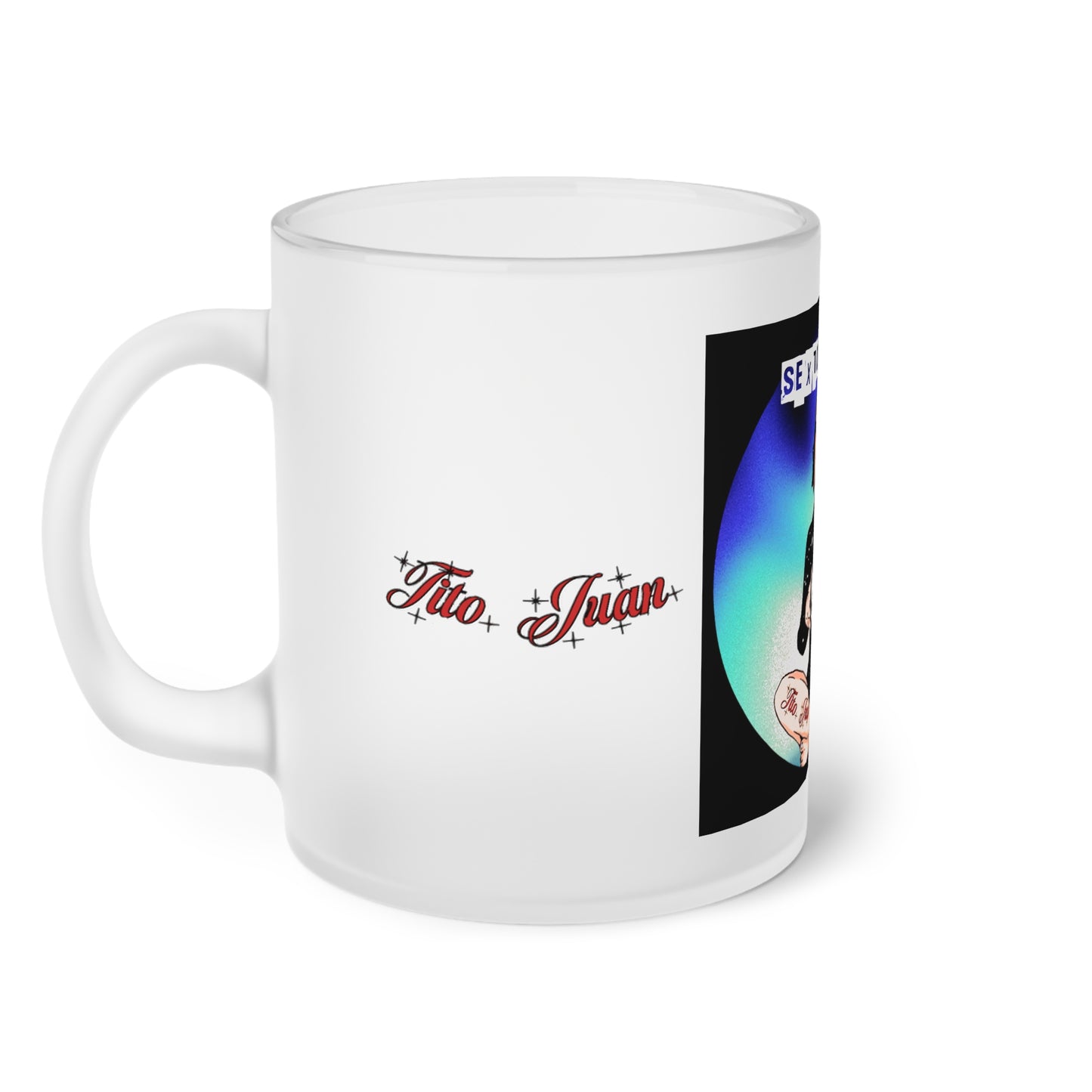 TitoJuan, Sexto Sentido Frosted Glass Mug