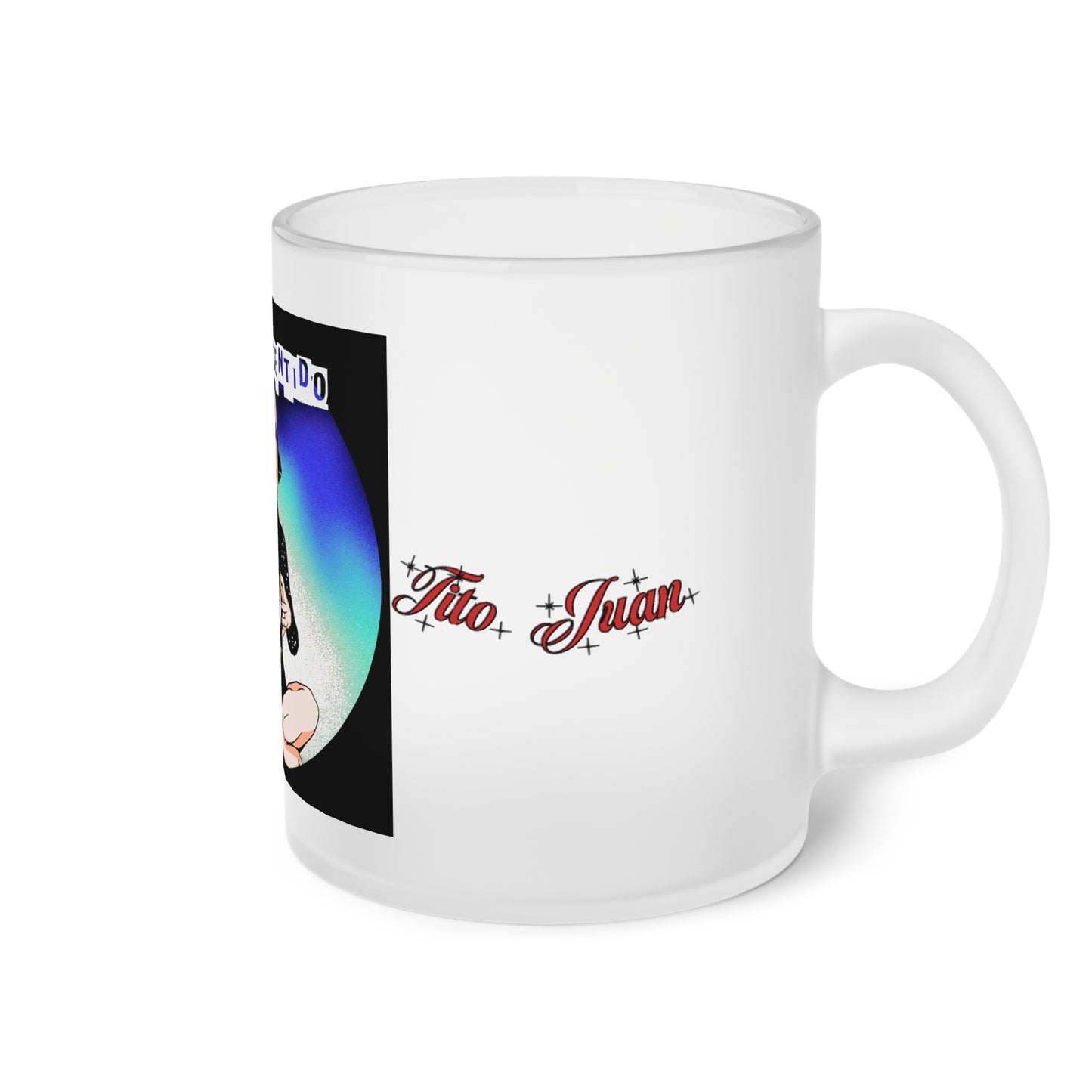 TitoJuan, Sexto Sentido Frosted Glass Mug