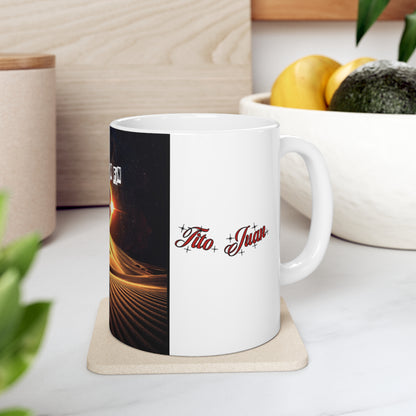 Huellas sin fin, de TitoJuan, Ceramic Mug 11oz