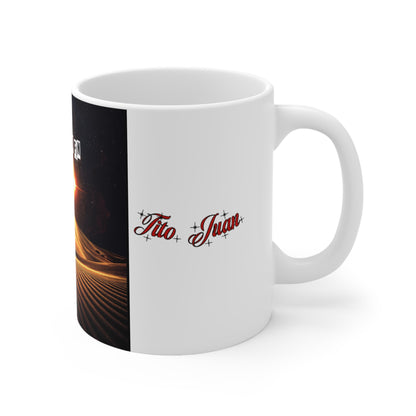 Huellas sin fin, de TitoJuan, Ceramic Mug 11oz