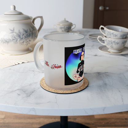 TitoJuan, Taza de Vidrio Esmerilado Sexto Sentido 